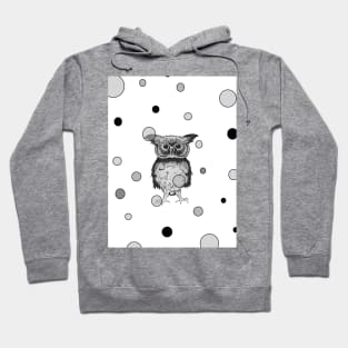 WHIMSICAL Funny Owl Hoodie